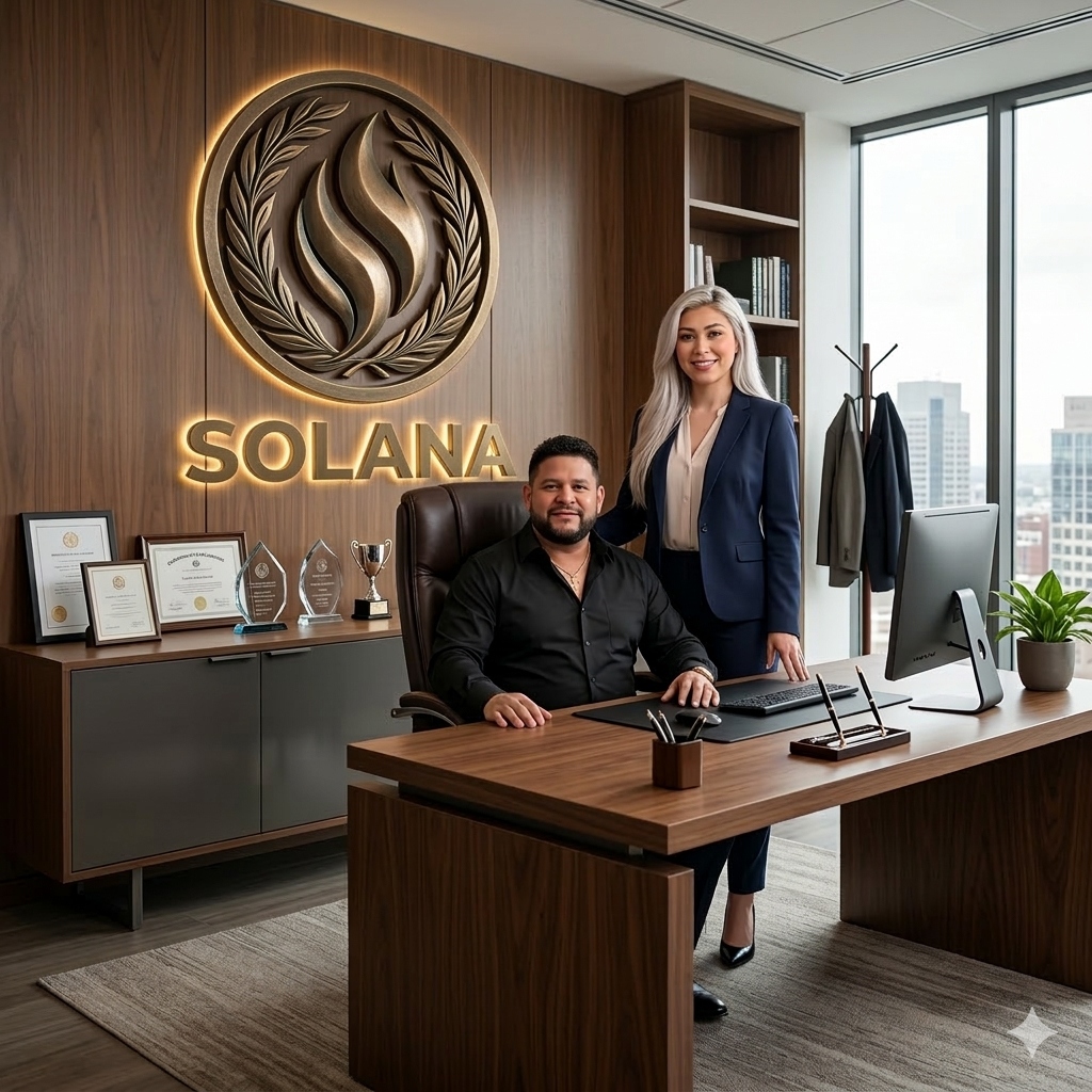 Jose and Tania, founders of Solana Energy Concepts